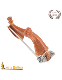 Romeinse bronzen fibula (4,5x3,2 cm.)