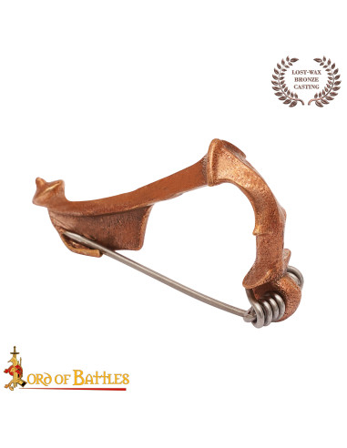 Romeinse bronzen fibula (5 cm.)