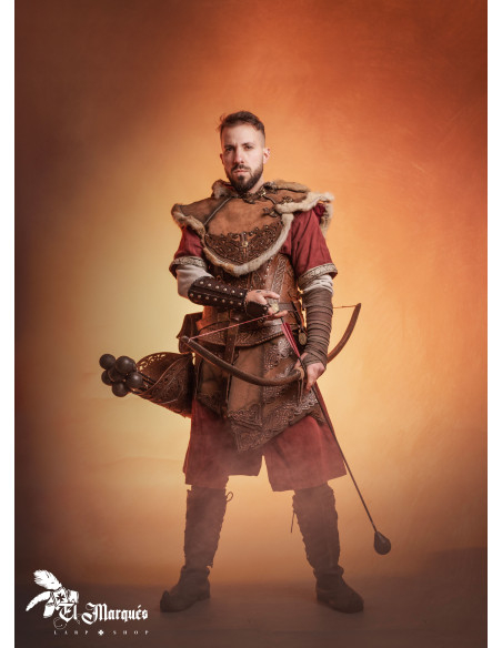 Vikingehætte og skulderbeskytter Baldur