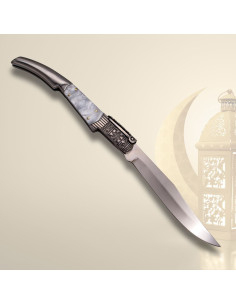 Navaja Carraca serie Perla med graveringer