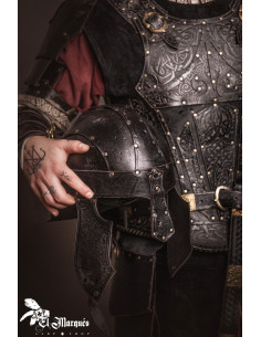 Casco Spangenhelm Baldur i læder, uden indgraveringer 2