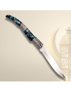 Arabische zakmes van Carraca serie Zijden Saffier (24 cm.)