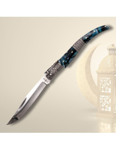 Arabische zakmes van Carraca serie Zijden Saffier (24 cm.) 2