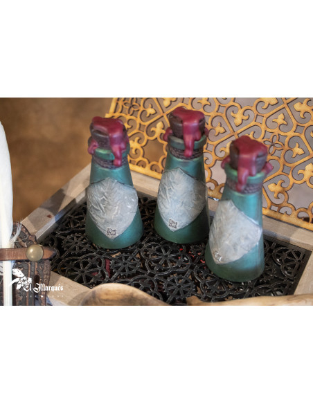 Grøn kastbar potion