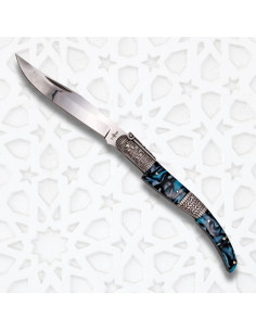 Ratchetmes Serie Zijde Saffier
