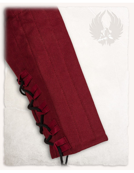 Mittelalterlicher Gambeson Diana in Rot
