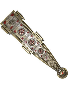 Römische Dagger mit Hülle dekoriert 2