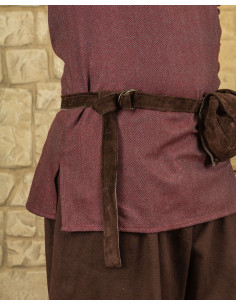 Rickar-Gürtel mit 5 Taschen - Braun 2