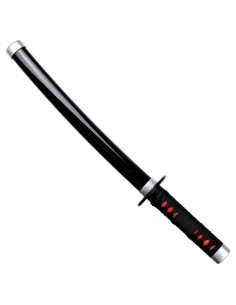 Mini Katana Tanjiro Kamado, blad van bamboe 2
