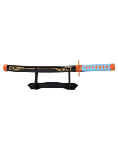 Mini Katana Shinobu Kochou, hoja en bambú 2