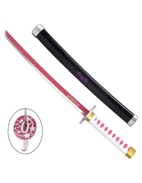 Mini Katana Kanao Tsuyuri, blad i bambus