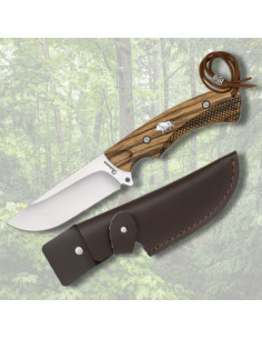 Cuchillo de caza Albainox con funda, Jabalí