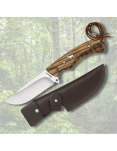 Cuchillo de caza Albainox con funda, Ciervo
