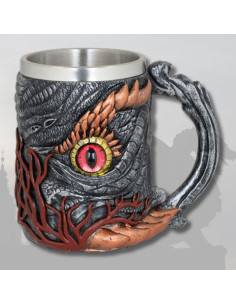 Dragon Eye resin krus (12,5 cm.)