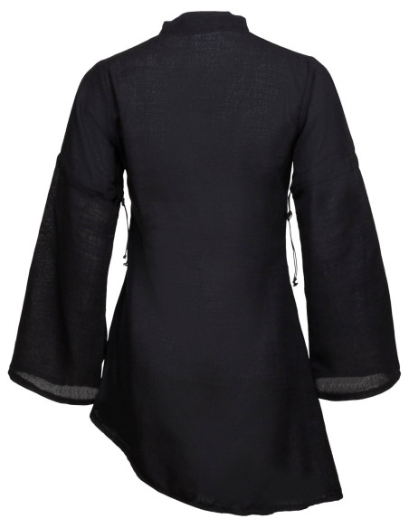 Blusa medieval en lino modelo...