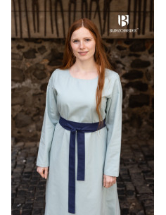 Mittelalterlicher Gürtel Modell Hedwig, blau