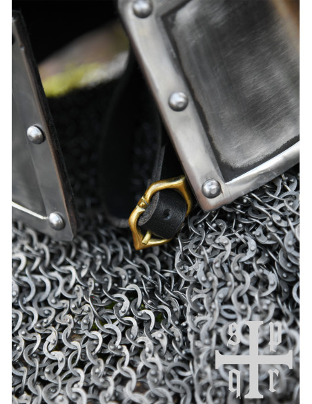 Barbuta middelalder åbning i T, 2 mm.