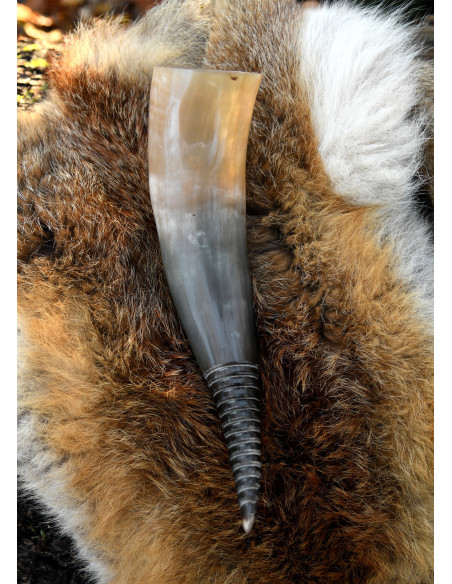 Vikingehorn med spiraldesign (250 ml.)