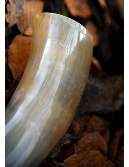 Vikingehorn med spiraldesign (250 ml.)