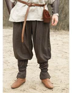Pantalones vikingos patrón de espiga, modelo Tjore