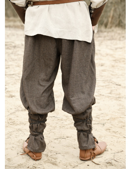 Vikingische Hosen im Fischgrätmuster,...
