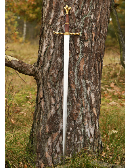 Ceremonielle sværd med flettet...