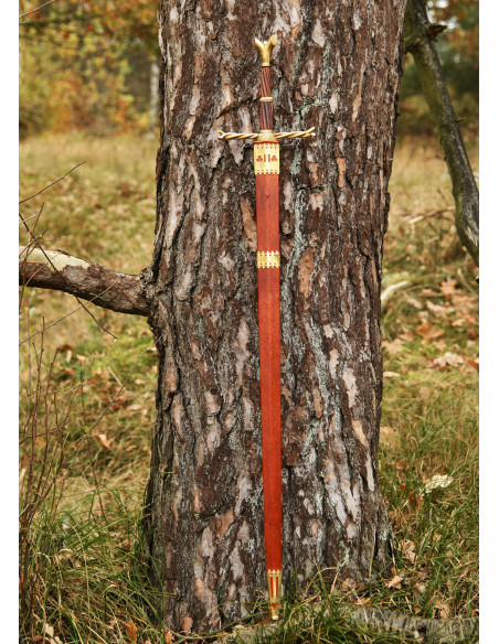 Espada ceremonias guarda trenzada,...