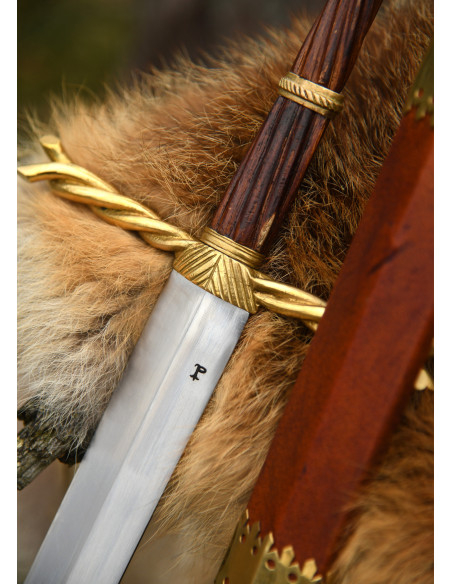 Espada ceremonias guarda trenzada,...