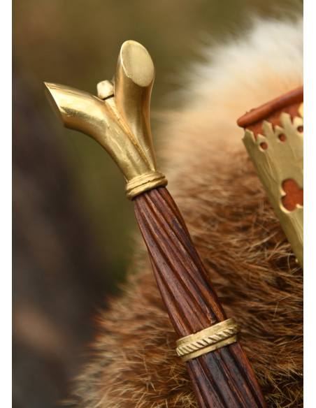 Ceremonielle sværd med flettet...