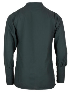 Middeleeuwse katoenen shirt model Arantir, donkergroene... 2