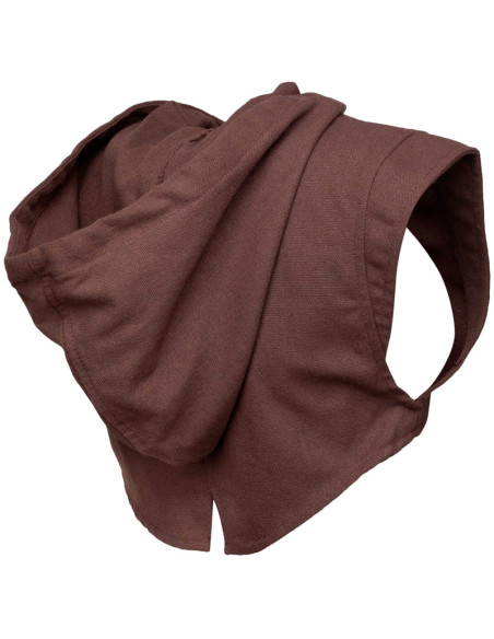 Cubre-hombros con capucha medieval...