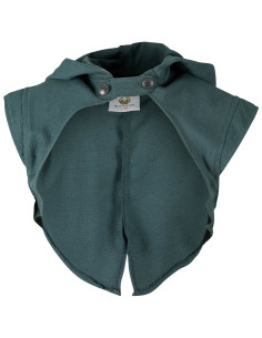 Middeleeuwse capuchon schouderbedekking Galatea, groene...