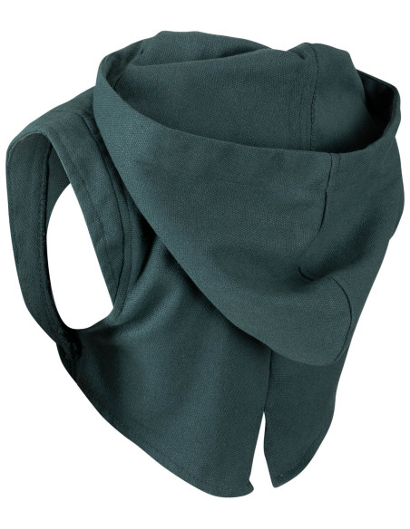 Cubre-hombros con capucha medieval...