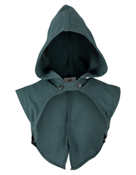 Medieval hættejakke 'Galatea', grøn