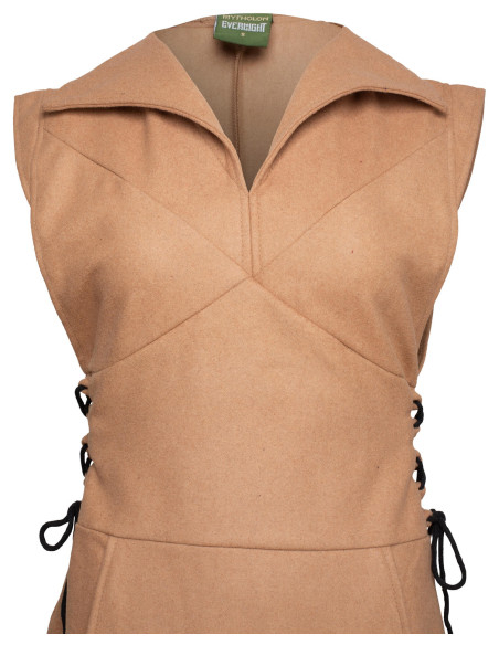 Middelaldersk tunika i uld model...