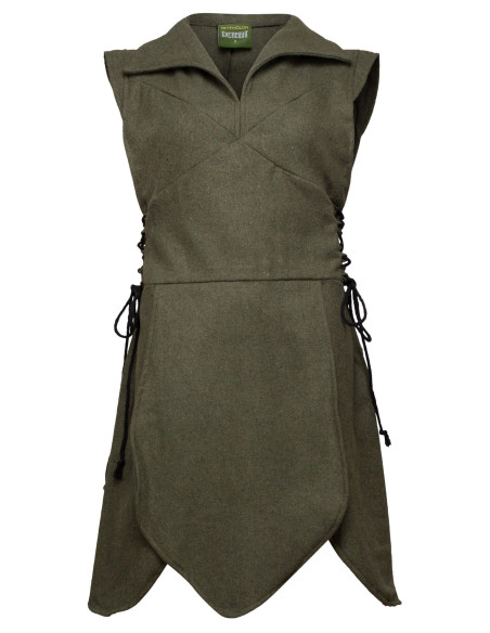 Middeleeuwse wollen tuniek model...