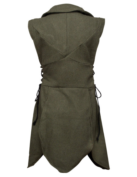 Middeleeuwse wollen tuniek model...