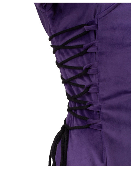 Mittelalterliches Samtkleid Modell...