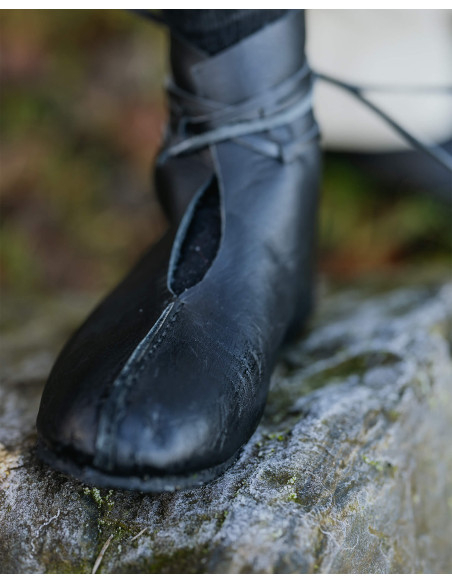 Mittelalterliche Lederstiefel Modell...