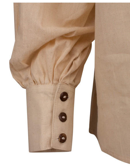 Mittelalterliches Baumwollhemd Modell...