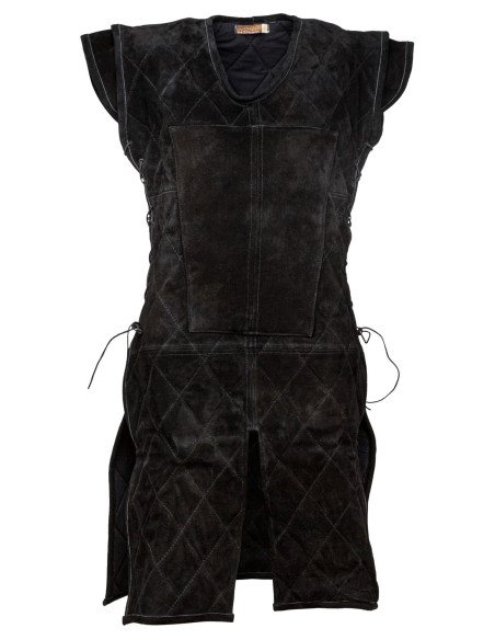 Middelalderlig rustning i ante-model...