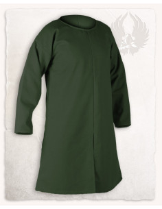 Túnica medieval algodón modelo Gadaric, color verde