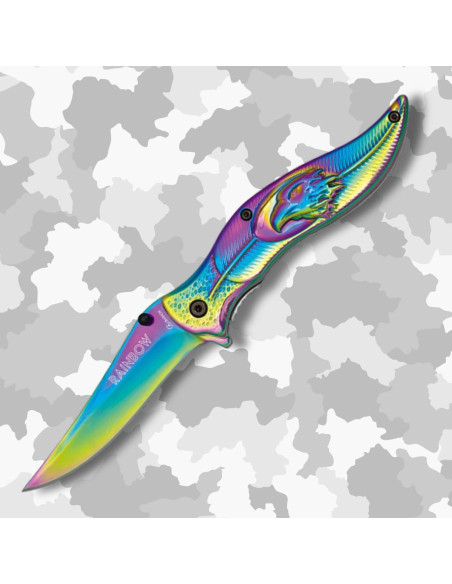 Navaja Albainox Rainbow Águila (21,9...