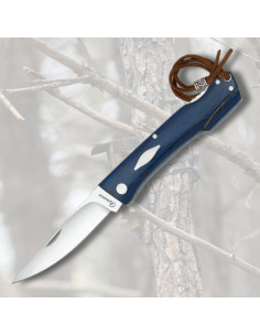 Albainox jagtkniv, blå stamina (18,8 cm.)