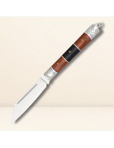 Navaja Albainox empuñadura 3 maderas (21,7 cm.)