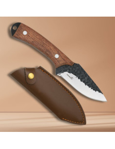 Cuchillo de caza Albainox, con funda (24 cm.)