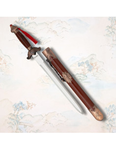 Dekorative chinesische Dagger Modell Yin Yang