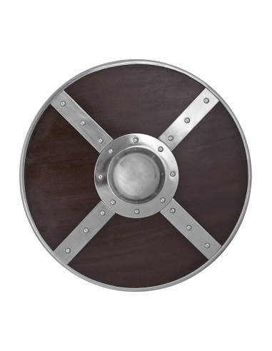 Escudo vikingo madera, 56 cms.