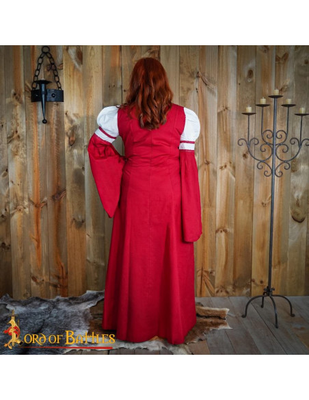 Vestido medieval de Damisela Isabel,...