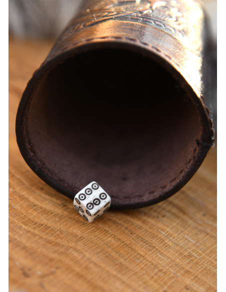 Vikinger Würfel aus Knochen, 1 Stück